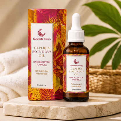 🌿 Cyperus Rotundus Oil – Aceite corporal para después de la depilación